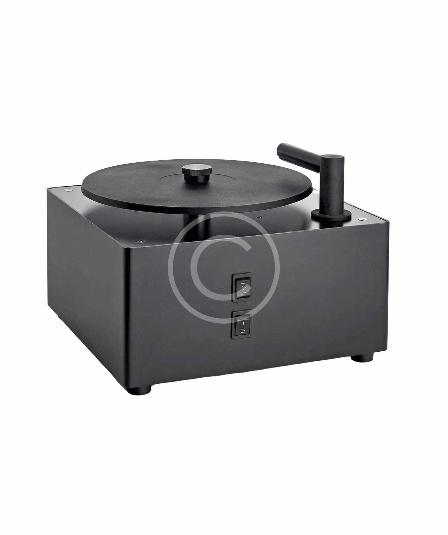 Vinyl record cleaning machine